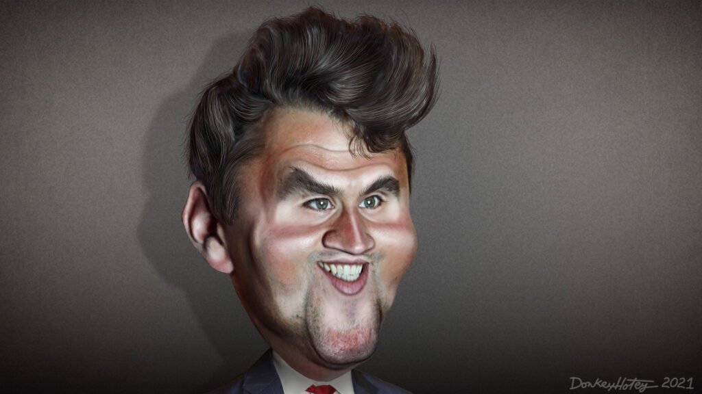 Charlie Kirk looking his best.